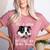 Just a Woman Who Loves Her Boston Terrier Cute Dog Mom Women's Heather T-Shirt Heather Mauve
