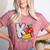 K Is For Kindergarten Teacher Pencil Apple Back To School Women's Heather T-Shirt Heather Mauve K Is For Kindergarten Teacher Pencil Apple Back To School Women's Heather T-Shirt Heather Mauve