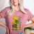 Kawaii Cats Lover Coffee Books Teacher Librarian Cat Women's Heather T-Shirt Heather Mauve