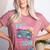 Kindergarten Is My Jam Cute Teacher Shirt 80's 90's Styl Women's Heather T-Shirt Heather Mauve