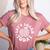 Let's Learn Today Checkered Apple Back To School Teacher Women's Heather T-Shirt Heather Mauve Let's Learn Today Checkered Apple Back To School Teacher Women's Heather T-Shirt Heather Mauve