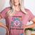 Little Miss Stem Teacher Women's Heather T-Shirt Heather Mauve Little Miss Stem Teacher Women's Heather T-Shirt Heather Mauve