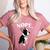 Love NOPE Boston Terrier Dog Lover Women's Heather T-Shirt Heather Mauve