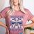 Maestra El Salvador Coquette Bow Hispanic Spanish Teacher Women's Heather T-Shirt Heather Mauve