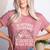 In October 2nd Grade Teachers Wear Pink Ribbon Breast Cancer Women's Heather T-Shirt Heather Mauve