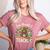 One Thankful Teacher Cute Thanksgiving Turkey School Women's Heather T-Shirt Heather Mauve