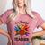 One Thankful Teacher Thanksgiving TurkeyCute Pencil Women's Heather T-Shirt Heather Mauve One Thankful Teacher Thanksgiving TurkeyCute Pencil Women's Heather T-Shirt Heather Mauve