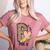 P Is For Pre K Teacher Leopard First Day Of School For Men Women Girls Kids Women's Heather T-Shirt Heather Mauve