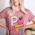 P Is For Pre K Teacher Student Pencil Apple Back To School Women's Heather T-Shirt Heather Mauve P Is For Pre K Teacher Student Pencil Apple Back To School Women's Heather T-Shirt Heather Mauve