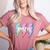 Para Squad Paraprofessional Teacher Lightning Bolt Women's Heather T-Shirt Heather Mauve Para Squad Paraprofessional Teacher Lightning Bolt Women's Heather T-Shirt Heather Mauve