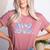 Paraprofessional Groovy Back To School Cute Teachers Women Women's Heather T-Shirt Heather Mauve Paraprofessional Groovy Back To School Cute Teachers Women Women's Heather T-Shirt Heather Mauve