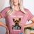 Personal Stalker I'Ll Follow You Wherever You Go Yorkie Women's Heather T-Shirt Heather Mauve