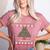 Pi Tree Christmas Math Teacher Ugly Sweater Men Women Kids Women's Heather T-Shirt Heather Mauve Pi Tree Christmas Math Teacher Ugly Sweater Men Women Kids Women's Heather T-Shirt Heather Mauve