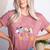Pre-K Boo Crew Ghost Halloween Teacher Student Women's Heather T-Shirt Heather Mauve