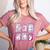 Preppy Spooky Teacher Halloween Ghost Coquette Bow Autumn Women's Heather T-Shirt Heather Mauve Preppy Spooky Teacher Halloween Ghost Coquette Bow Autumn Women's Heather T-Shirt Heather Mauve
