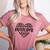 Principal Heart Life School Principal Teacher Appreciation Women's Heather T-Shirt Heather Mauve Principal Heart Life School Principal Teacher Appreciation Women's Heather T-Shirt Heather Mauve