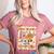 Pumpkin Teacher Preppy Fall In Love With Learning Autumn Women's Heather T-Shirt Heather Mauve