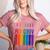 Rainbow Roygbiv Kids Artist Costume Art Teacher Women's Heather T-Shirt Heather Mauve Rainbow Roygbiv Kids Artist Costume Art Teacher Women's Heather T-Shirt Heather Mauve