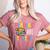 Readers Are Leaders Reading Book Lover Teacher Women Men Kid Women's Heather T-Shirt Heather Mauve