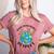 Reduce Reuse Recycle Respect Earth Day Teacher Girl Women Women's Heather T-Shirt Heather Mauve Reduce Reuse Recycle Respect Earth Day Teacher Girl Women Women's Heather T-Shirt Heather Mauve