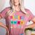 Retired Science Teacher Periodic Table Teacher Life Women's Heather T-Shirt Heather Mauve