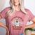 Retro You Can't Scare Me I'm A Math Teacher Cute Ghost Women Women's Heather T-Shirt Heather Mauve