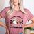 Retro You Can't Scare Me I Teach 5th Grade Teacher Halloween Women's Heather T-Shirt Heather Mauve