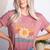 Retro Teacher Daisy Colorful Elementary School Teacher Women's Heather T-Shirt Heather Mauve