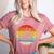 Retro Vintage Paint Palette Costume Artist Art Teacher Men Women Women's Heather T-Shirt Heather Mauve