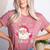 Santa Favorite Teacher Shirt Teacher Christmas Women's Heather T-Shirt Heather Mauve Santa Favorite Teacher Shirt Teacher Christmas Women's Heather T-Shirt Heather Mauve