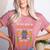 School Teacher A Bit Batty Teaching Bat Halloween Costume Women's Heather T-Shirt Heather Mauve School Teacher A Bit Batty Teaching Bat Halloween Costume Women's Heather T-Shirt Heather Mauve