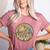 Sedona Arizona Nature Mountains Hiking Outdoors Women's Heather T-Shirt Heather Mauve
