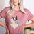 Sleepy Boston Terrier Pajama Men Women Kids Women's Heather T-Shirt Heather Mauve
