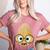 The Smart Seed Good Egg Teacher Halloween Costume Food Group Women's Heather T-Shirt Heather Mauve