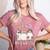 SPED Boo Crew Halloween Floral Ghost Special Ed SPED Teacher For Men Women Kids Women's Heather T-Shirt Heather Mauve