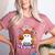 Spooky Para Crew Ghost Halloween Paraprofessional Teacher Women's Heather T-Shirt Heather Mauve