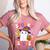 Spooky Teacher Ghost Pencil Teach Halloween Teacher Women's Heather T-Shirt Heather Mauve
