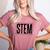 Stem Teacher Science Technology Engineering Math Teachers Women's Heather T-Shirt Heather Mauve Stem Teacher Science Technology Engineering Math Teachers Women's Heather T-Shirt Heather Mauve