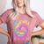 Super Teacher Back To School Apple Tie Dye First Day Women's Heather T-Shirt Heather Mauve Super Teacher Back To School Apple Tie Dye First Day Women's Heather T-Shirt Heather Mauve