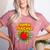 Superhero Teacher Appreciation Teaching Tee Women's Heather T-Shirt Heather Mauve