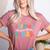 Support Dream Services Team Groovy Teacher Support Squad Women's Heather T-Shirt Heather Mauve Support Dream Services Team Groovy Teacher Support Squad Women's Heather T-Shirt Heather Mauve