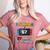 I Survived 67 Days Of School 67 Teacher Squad Matching Women's Heather T-Shirt Heather Mauve