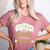 I Teach The Cutest Little Monsters Halloween Teacher Spooky Women's Heather T-Shirt Heather Mauve I Teach The Cutest Little Monsters Halloween Teacher Spooky Women's Heather T-Shirt Heather Mauve
