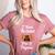 I Teach The Cutest Pre-K Pilgrims Thanksgiving Teacher Item Women's Heather T-Shirt Heather Mauve