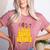 I Teach Super Heroes Comic Book Hero Teacher School Women's Heather T-Shirt Heather Mauve
