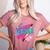 Teacher 90s Retro Colorful Teacher Of The 90s Back To School Women's Heather T-Shirt Heather Mauve Teacher 90s Retro Colorful Teacher Of The 90s Back To School Women's Heather T-Shirt Heather Mauve