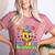 Teacher Back To School Color In Kindness Crayon Pencil Women's Heather T-Shirt Heather Mauve Teacher Back To School Color In Kindness Crayon Pencil Women's Heather T-Shirt Heather Mauve