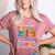 Teacher We Are Like A Box Of Crayons Back To School Men Women Kids Women's Heather T-Shirt Heather Mauve Teacher We Are Like A Box Of Crayons Back To School Men Women Kids Women's Heather T-Shirt Heather Mauve