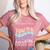 Teacher Dear Students Behind Me 1st Day Of School On Back Women's Heather T-Shirt Heather Mauve Teacher Dear Students Behind Me 1st Day Of School On Back Women's Heather T-Shirt Heather Mauve