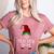Teacher Gnome Xmas Family Matching Plaid Christmas Gnomes Women's Heather T-Shirt Heather Mauve Teacher Gnome Xmas Family Matching Plaid Christmas Gnomes Women's Heather T-Shirt Heather Mauve